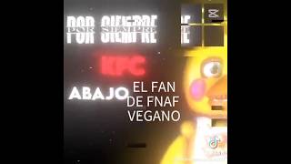 EL FAN DE FNAF VEGANO #fnaf #shortviral #humor