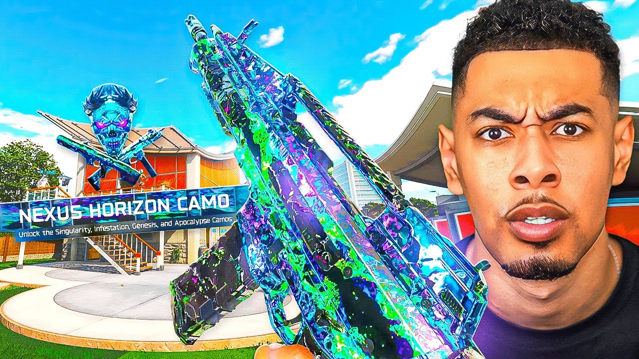 Я РАЗБЛОКИРОВАЛ КАМУФЛЯЖ NEXUS HORIZON в BO7. Редчайший из всех! (ГЛОБАЛЬНОЕ МАСТЕРСТВО КАМУФЛЯЖА)