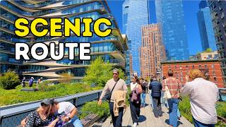 Walking the High Line to Hudson Yards: NYC’s Most Beautiful Spring Walk 🌸 4K
