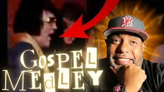 Video thumbnail of "FIRST TIME LISTEN | Elvis Presley - Gospel Medley (On Tour)  REACTION!!!!"