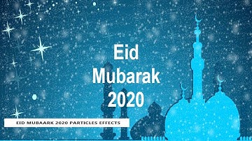 Eid Muabark Particles Effect Using Pure CSS |  Tutorials Design