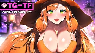 [TG TF] Watch me before I get transformed into a Pumpkin!💞Boy to Girl🎃Transformation | GenderBender