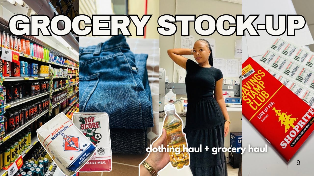 Один день из моей жизни | Взрослым тоже нужна рождественская одежда 👖 + покупки продуктов | Намиб...