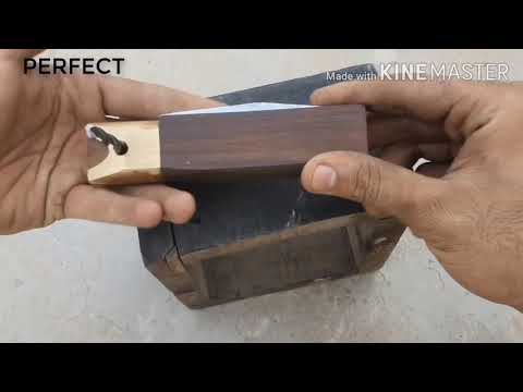 فيديو: كيفية صنع سكين قابل للطي