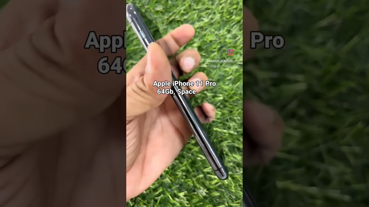 *IPHONE 11 PRO 64GB SPACE GRAY*