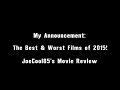 The best  worst films of 2015 josephs a soboras announcement