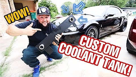 My TERMINATOR COBRA Gets A NEW Custom COOLANT TANK! & It Looks AMAZING!