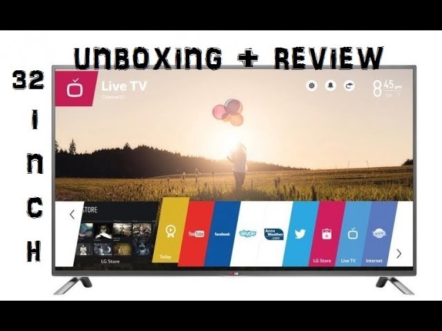 LG Smart tv 32 Unboxing + Review en español 