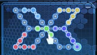 free iphone puzzle game "Neon Snake Puzzle" screenshot 3