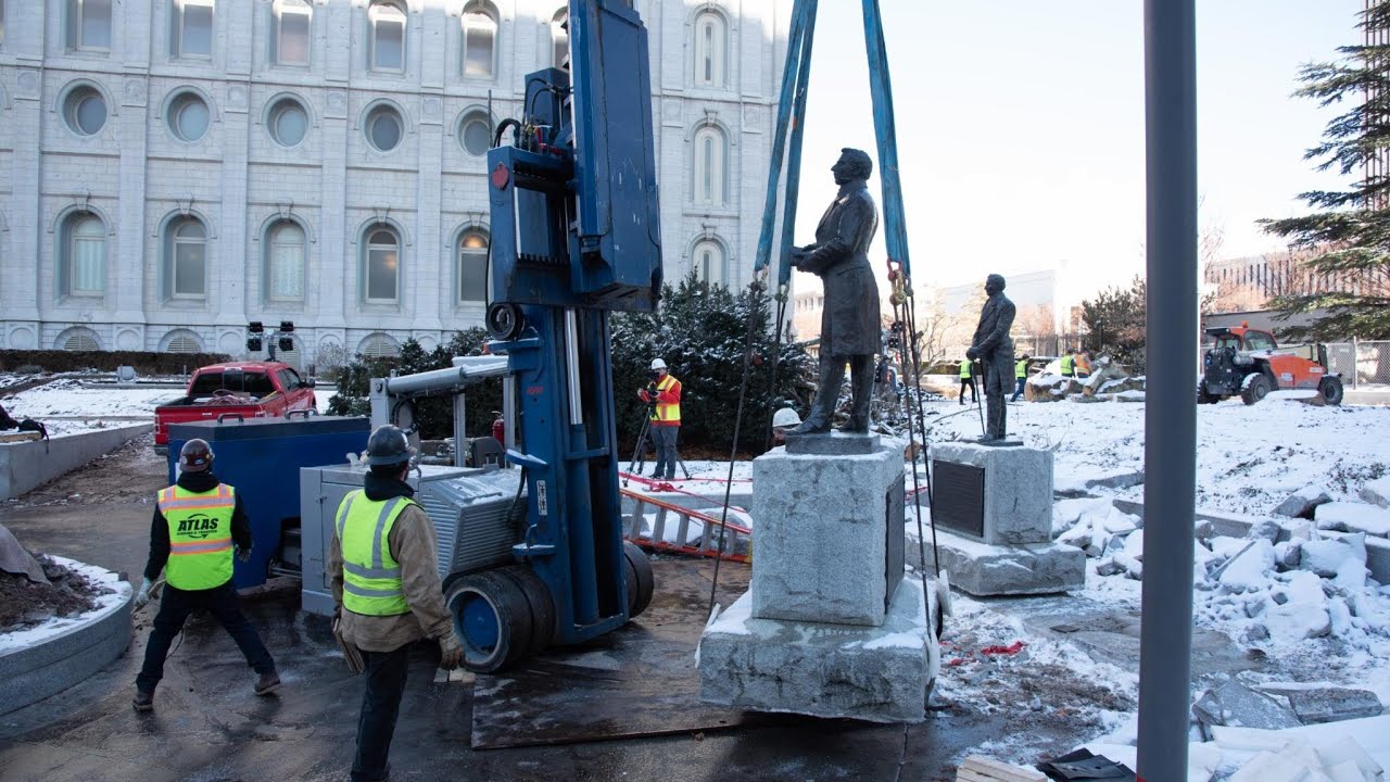 Salt Lake Temple Square Begins Four Year Renovation Youtube