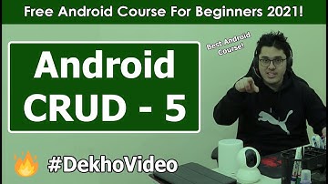 SQLite Android CRUD: Deleting Records | Android Tutorials in Hindi #29