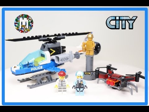 Lego City Policía del cielo Drone Chase 60207