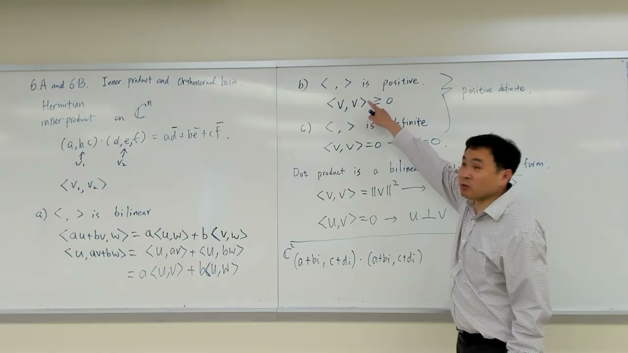 Orthonormal basis and Gram Schmidt Procedure