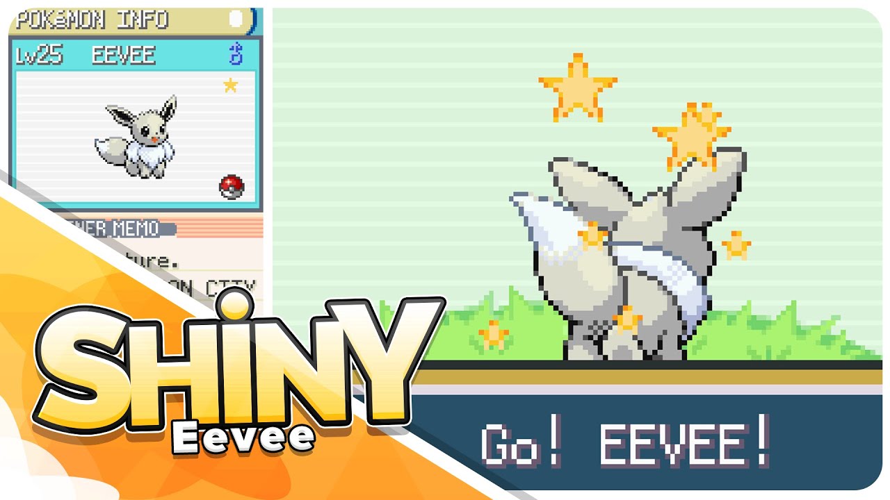 Shiny Eevee in Platinum! 3,364 SRs : r/ShinyPokemon