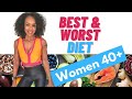 BEST DIET FOR WOMEN OVER 40 | diet plan over 40 female | eating for weight loss