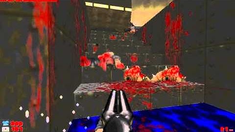 Brutal Doom V19 - Doom II: Hell on Earth - Map03: The Gantlet