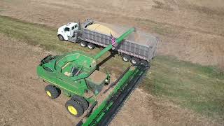 Soybean Harvest With Farmer Chris... And We Have Problems!