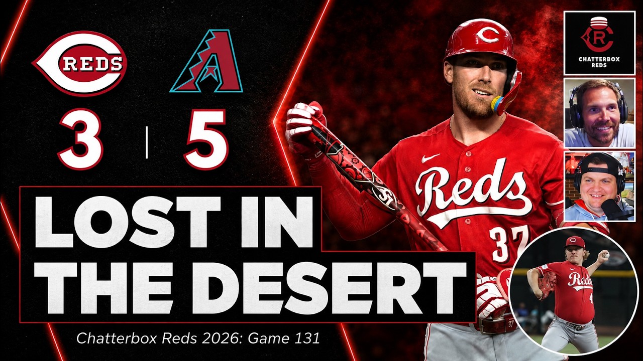 Cincinnati Reds LOSE SERIES to Arizona Diamondbacks LIVE Postgame Stream MLB Highlights, Podcast