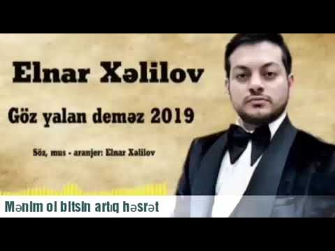 ELNAR XƏLILOV 2019-Gozler Yalan Deməz karaoke