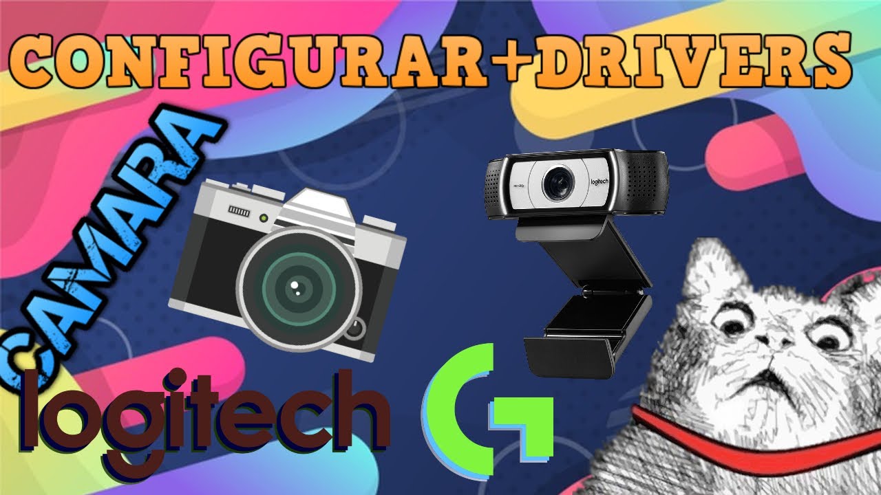 Como instalar drivers + Configuración de Tu cámara Logitech 2020-2021 FACIL Y RAPIDO !!