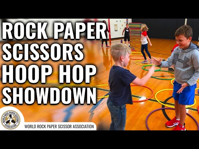 Hoop Hop Showdown - Rock Paper Scissors Hula Hoop Activity - S&S Blog
