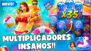 JOGANDO SONGKRAN SPLASH O NOVO SLOT DA PG | PEGAMOS O BÔNUS E FOI INACREDITÁVEL OS MULTIPLICADORES!