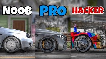 Noob Vs Pro Vs Hacker In Car Parking Multiplayer