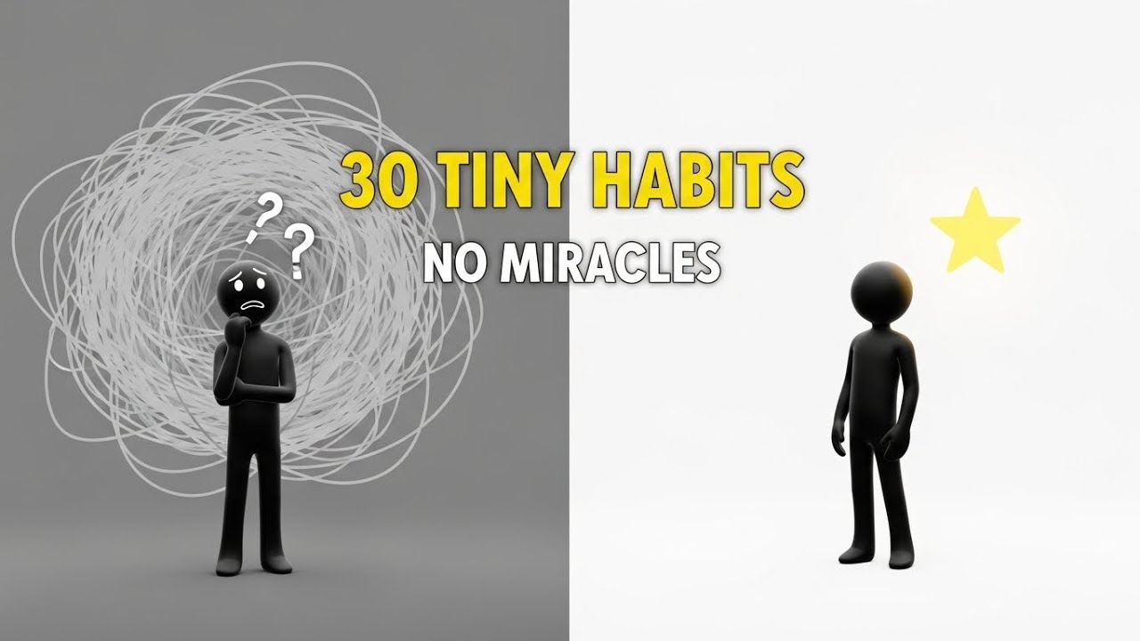 30 Tiny Habits That Changed My Life (No Miracles Required). - YouTube