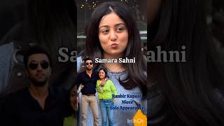 Samara Sahni's New And Solo public Appearance