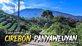 Jalan jalan dari Cirebon menuju terasering Panyaweuyan Majalengka via situ cipanten