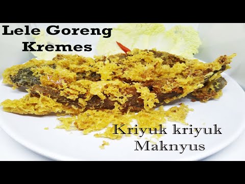 Resep Lele Goreng Crispy Enak dan Renyah tanpa Tepung. 