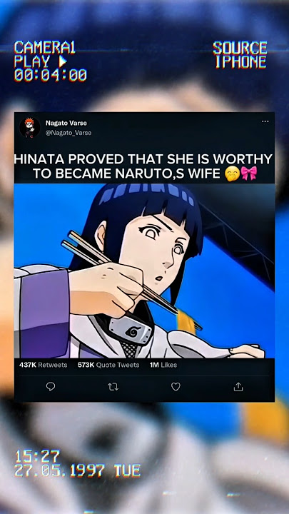 HINATA PROVED THAT SHE IS WORTHY TO BECAME NARUTO,S WIFE 🤭🎀