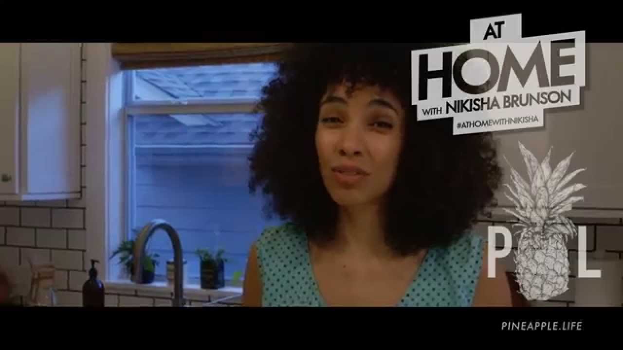 New video series "At Home with Nikisha": I Make a Guilt Free Gluten Free Apple Coconut Crisp