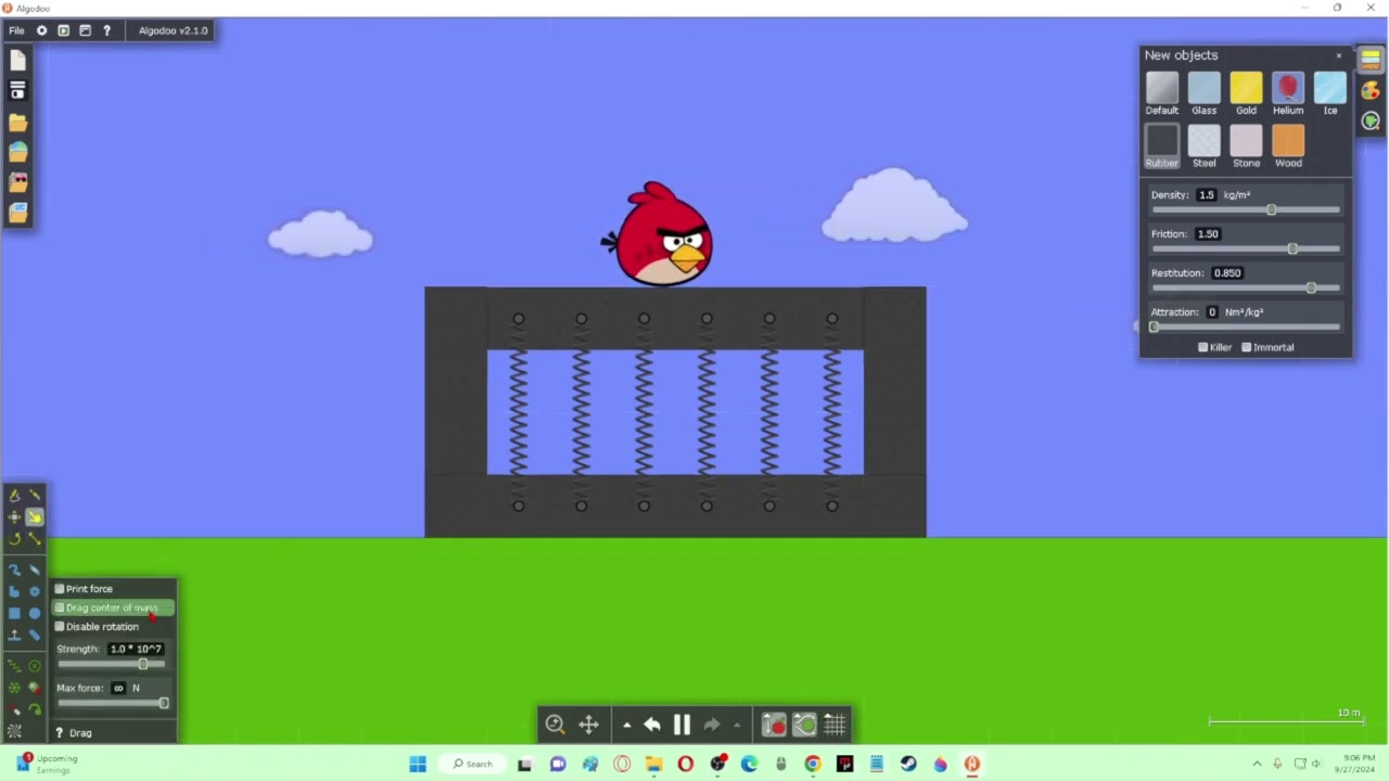 How to make a pinball launcher (Algodoo Tutorial)