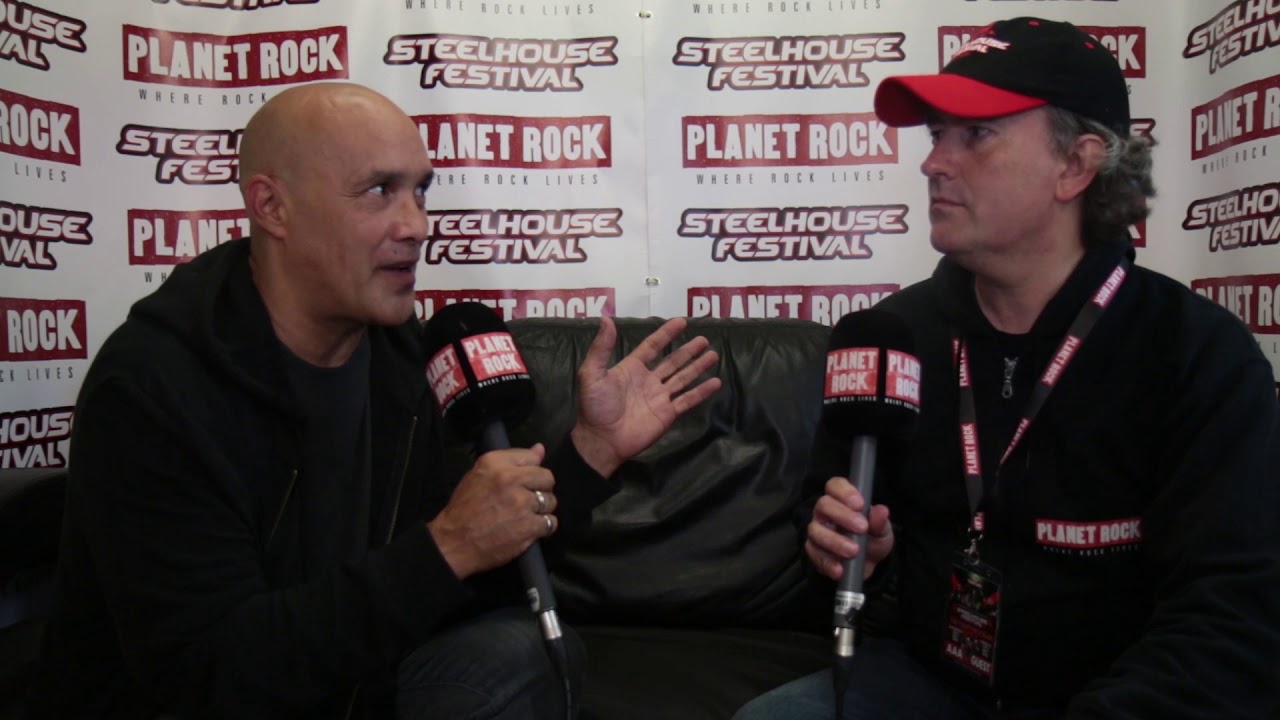 Dan Reed Network backstage at Steelhouse Festival 2018 - YouTube