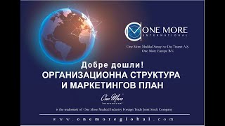 One More International -  Организационна структура и продукти