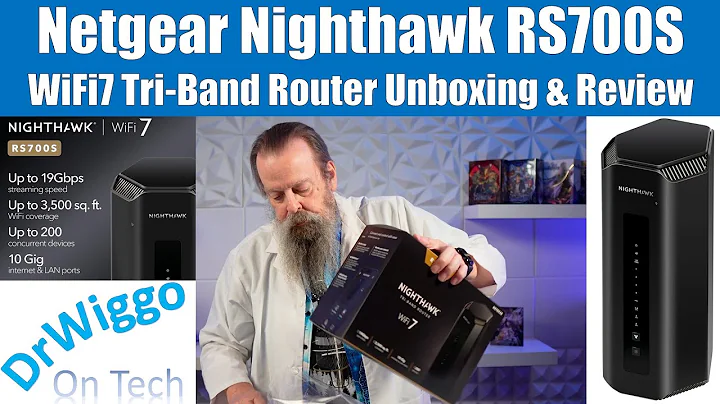 Netgear Nighthawk RS700S Tri Band WiFi7 10gb Router