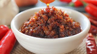 Sambal Udang Kering | Easy Malaysian Sambal Recipe