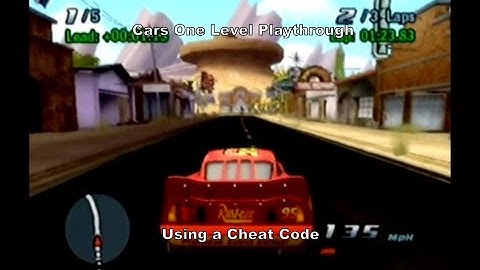 Cars One Level Playthrough using a Ps2 Cheat Code :D #Playstation #Sony #Ps2 #CheatCodes #Gaming