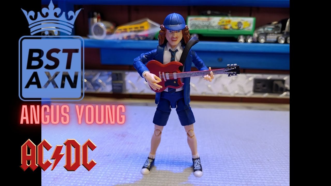 AC/DC Angus Young Action Figure by BST AXN - YouTube