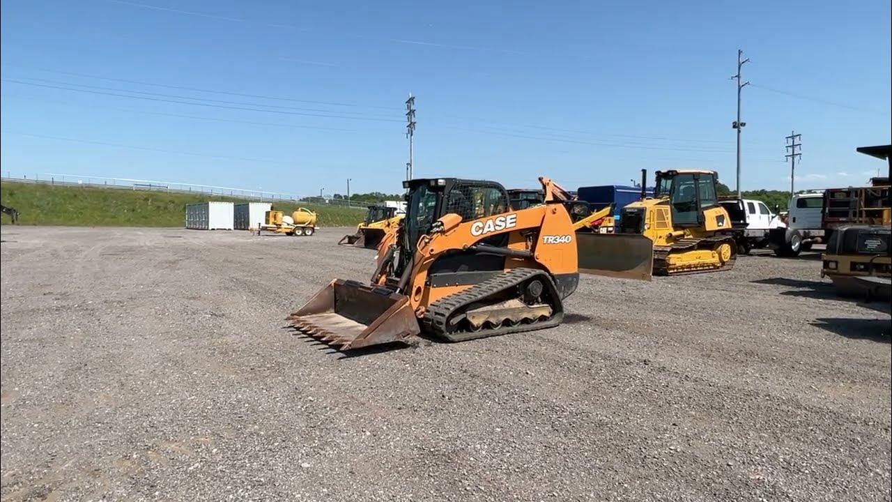 CASE TR340 TRACK SKID STEER YouTube