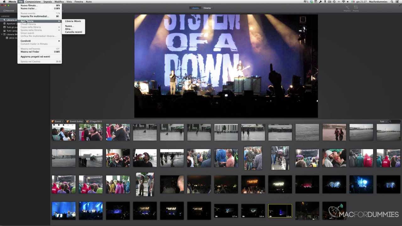 Come Esportare Un Filmato Da Imovie