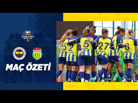 MAÇ ÖZETİ: Fenerbahçe 10-1 Kireçburnu (Kadın Futbol)