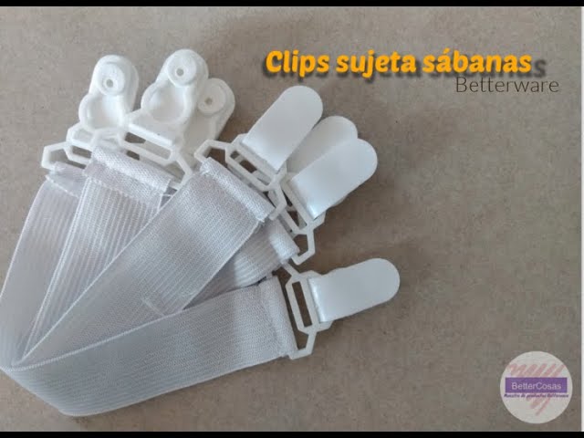 Clips sujeta sábanas Betterware 