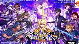 Sword Art Online Alicization: Rising Steel - Blacksmith Menu Theme