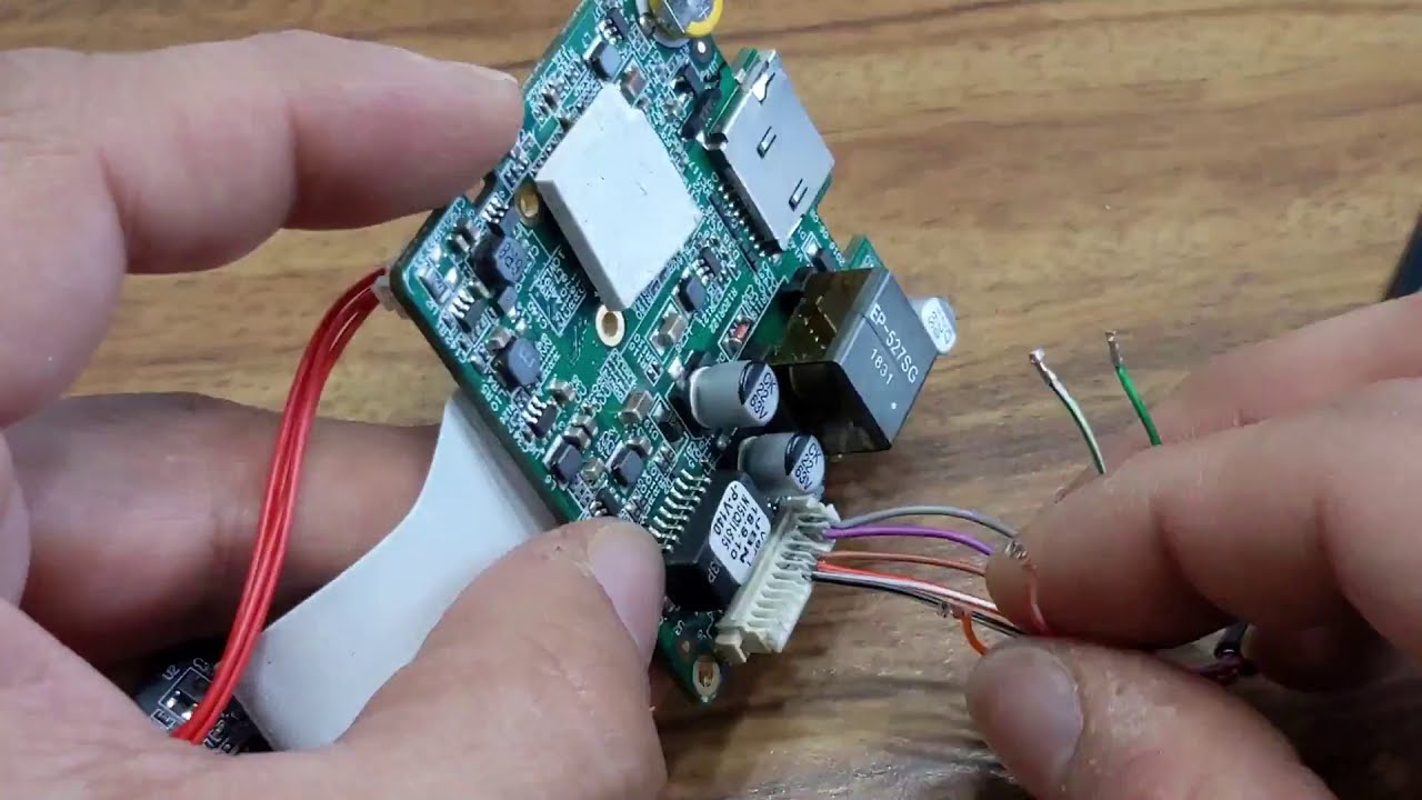 Reolink Camera Broken Socket Connector Repair YouTube