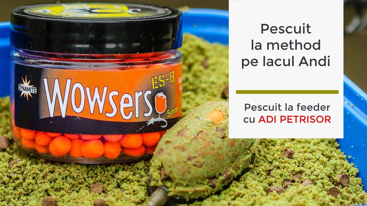 Pescuit la method pe lacul Andi