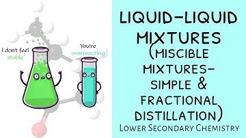 Lower Sec IP Chem: Separation Techniques - Miscible Liquids (Simple & Fractional Distillation)
