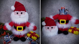 😍HEDİYE İÇİN SÜPER BİR FİKİR /💥Cam Kavanozdan Sürprizli Noel Baba Yapılışı🔥