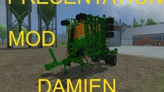 Farming Simulator 2013 - Présentation mod-Semoir amazone avec fertilisation intégré (engrais)